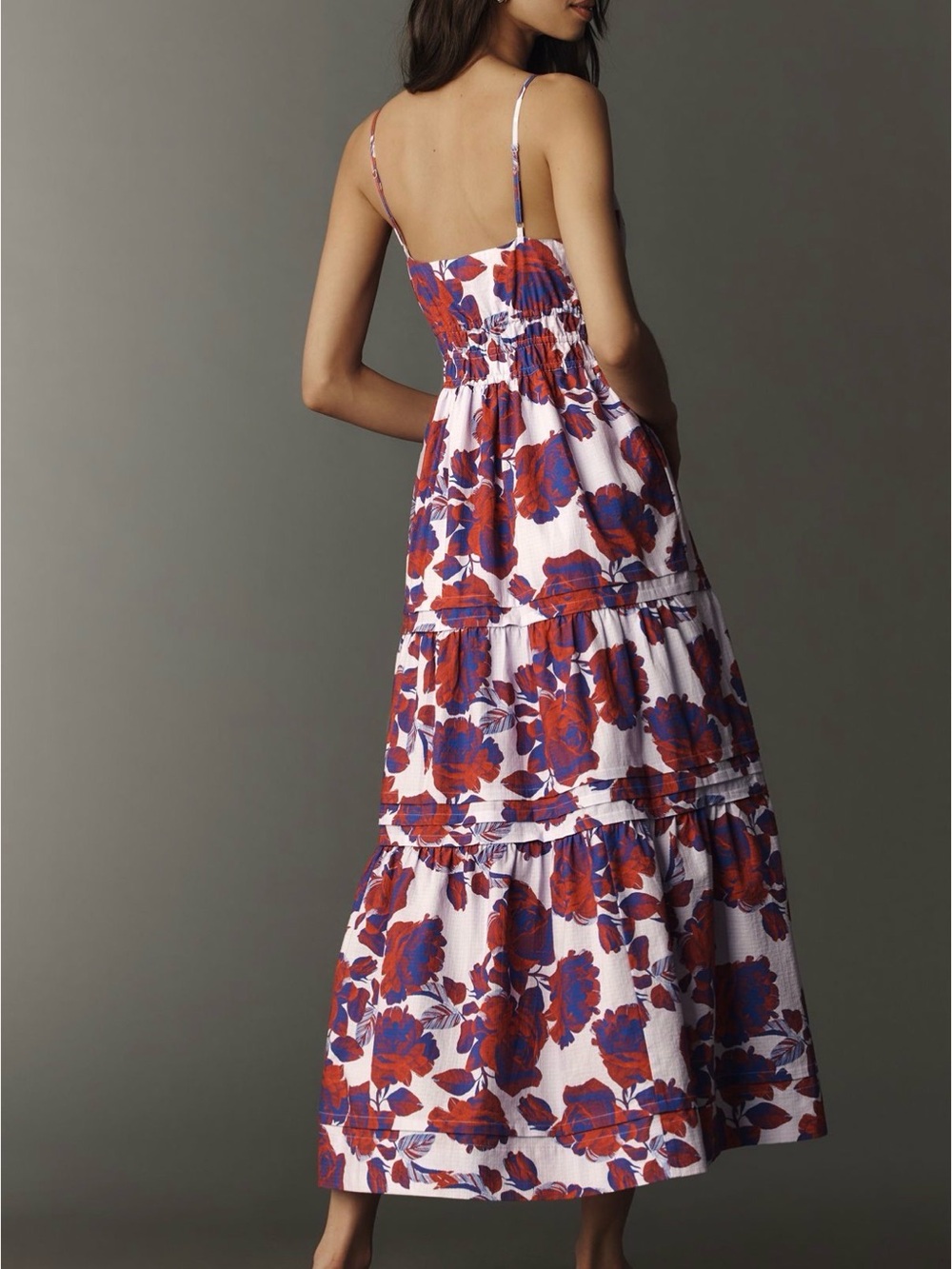 Somerset Floral Tiered Maxi Dress - Picture 2 of 7